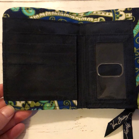 Vera Bradley Rhythm and Blues Snap Wallet - Picture 3 of 8